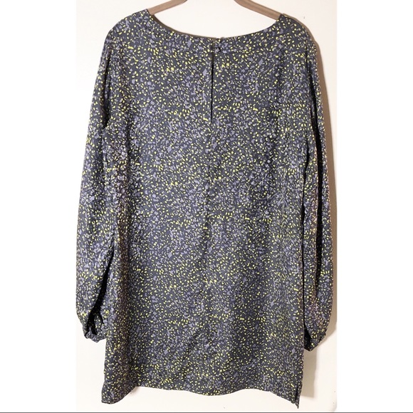 Elizabeth & James Silk dress slit baloon sleeves 6 - Picture 5 of 9